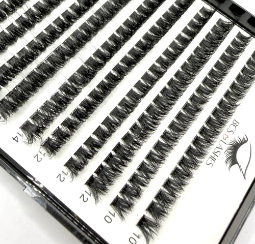 BCS Espresso Effect Kit | Cluster Lash Set - BCS Lashes