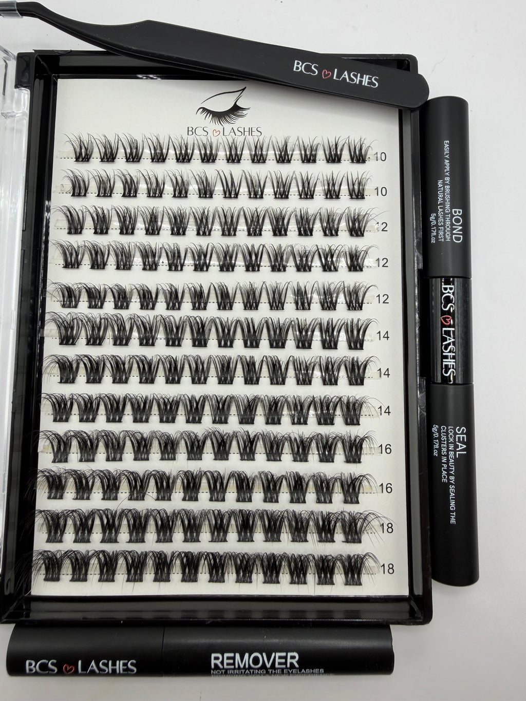 BCS Mocha Cold Brew Kit | Cluster Lash Set - BCS Lashes