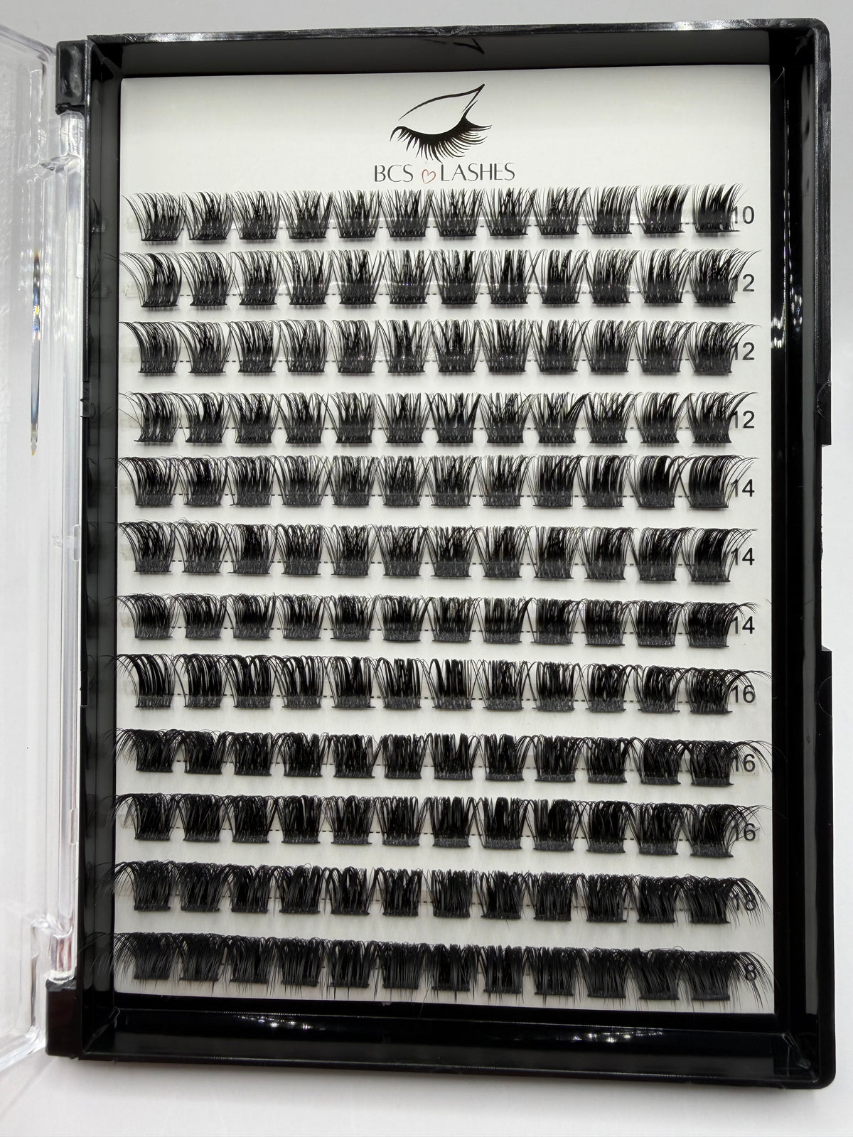 Amber Glow Kit | Complete Cluster Lash Set - BCS Lashes