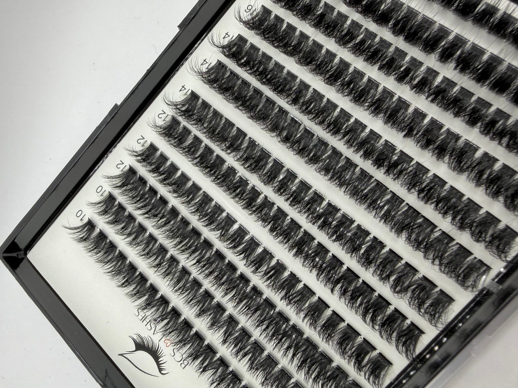 BCS Espresso Effect Kit | Cluster Lash Set - BCS Lashes