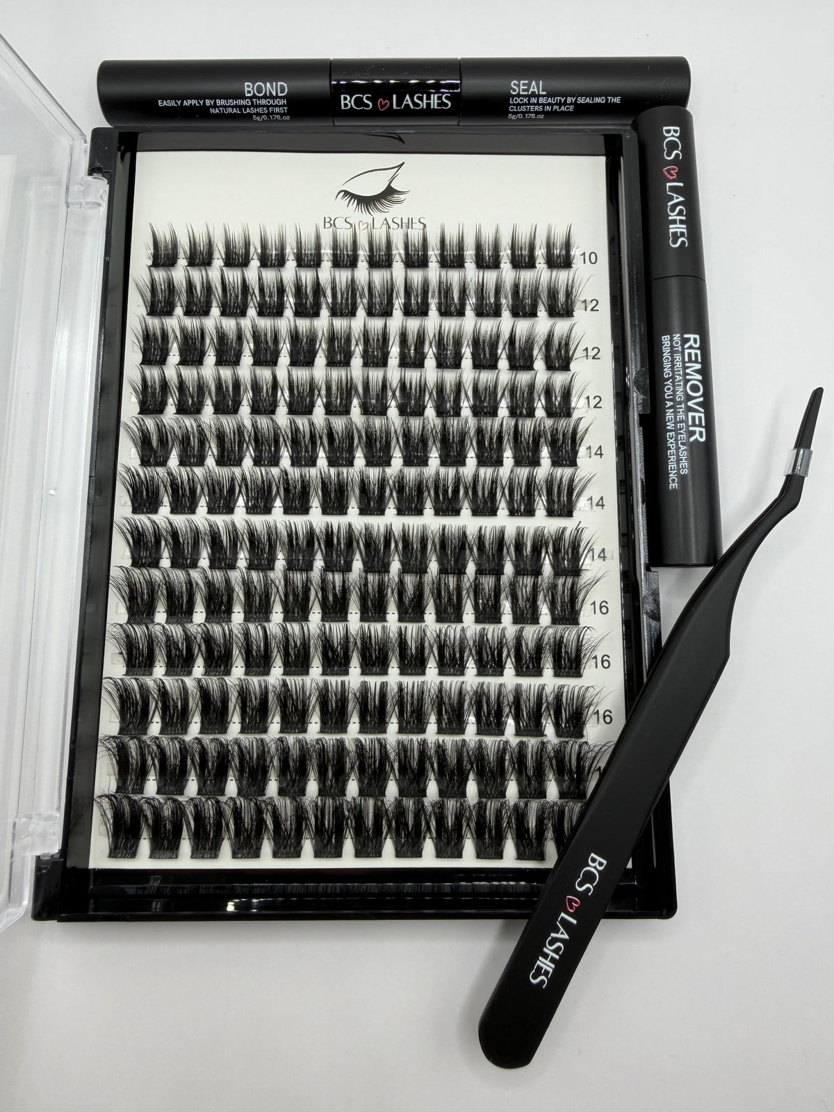 Double Glam Shot Kit | Mixed Cluster Lashes - BCS Lashes