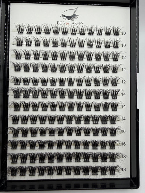 BCS Mocha Cold Brew Kit | Cluster Lash Set - BCS Lashes