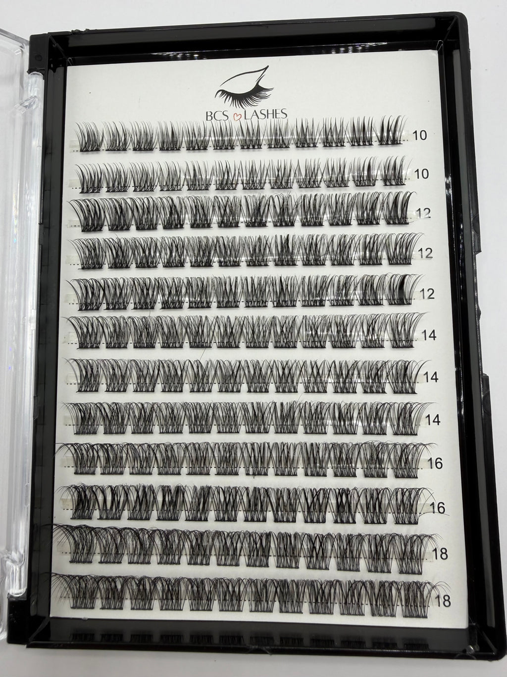 Wispy Vanilla Bean Kit | Mixed Cluster Lashes - BCS Lashes