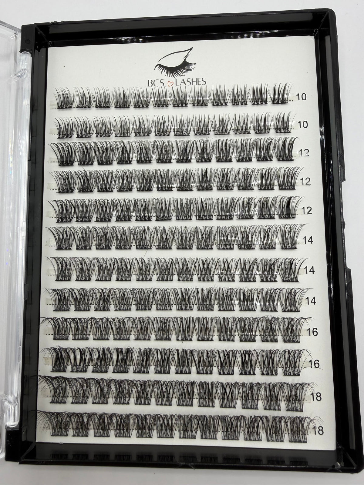 Wispy Vanilla Bean Kit | Mixed Cluster Lashes - BCS Lashes