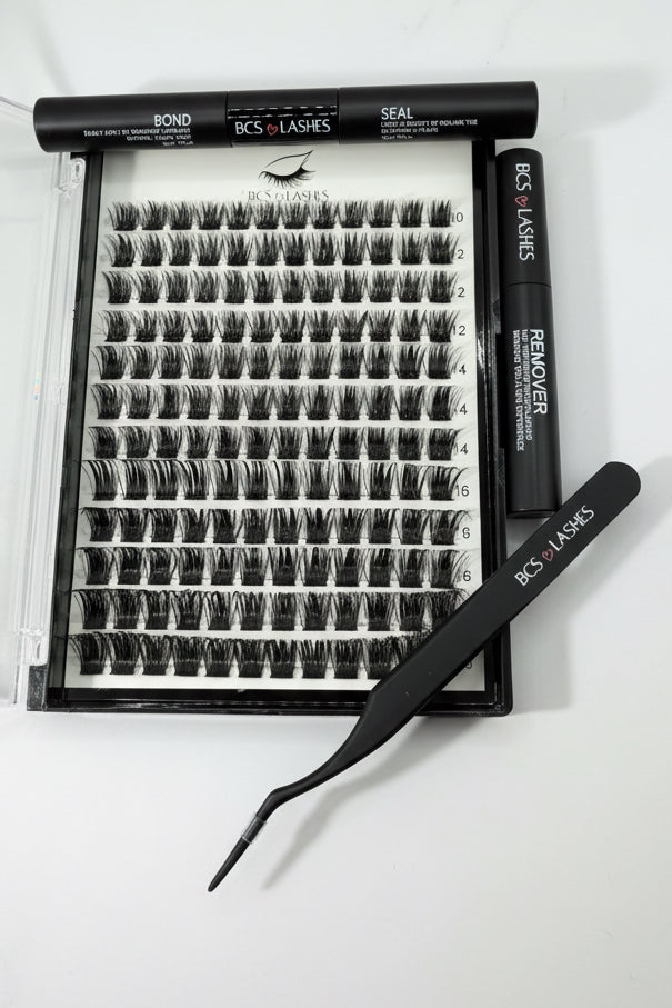 Midnight Roast Kit | Complete Cluster Lash Set - BCS Lashes