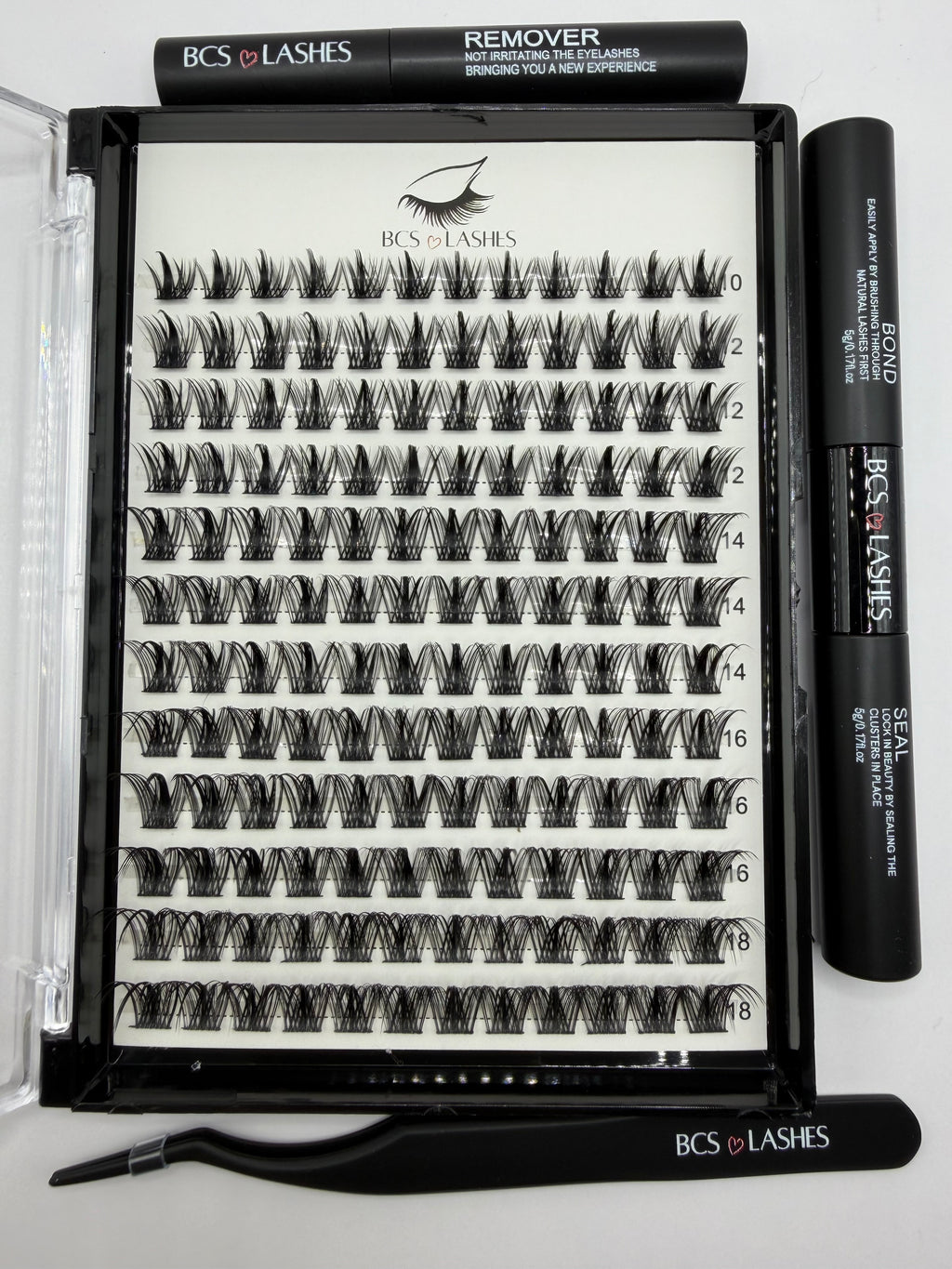 Moonlight Kit | Mixed-Length Cluster Lashes - BCS Lashes